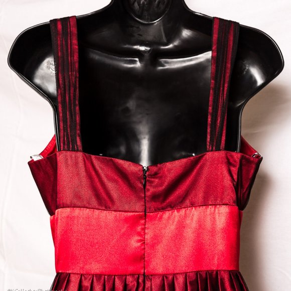 Davids Bridal Mid Length Sleeveless Dress NWOT - Picture 3 of 9